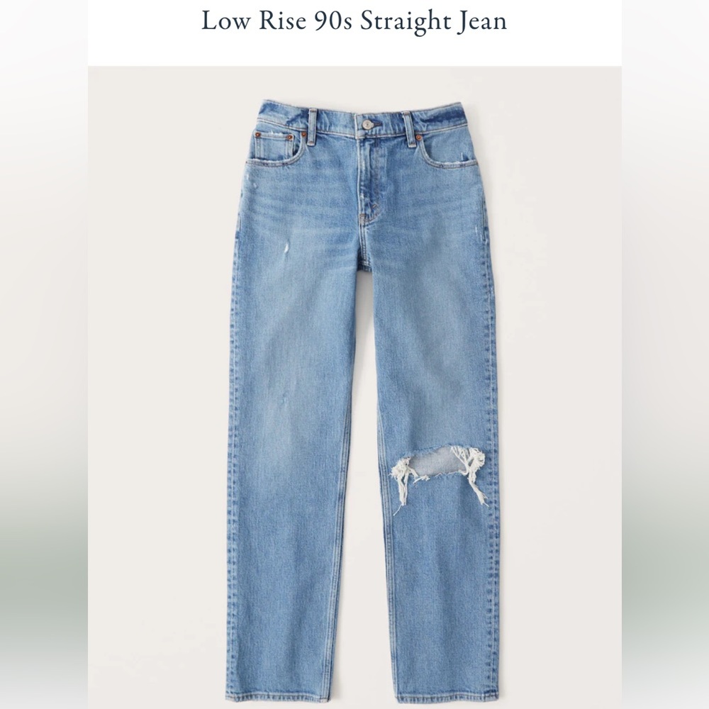 Abercrombie Low Rise Jeans